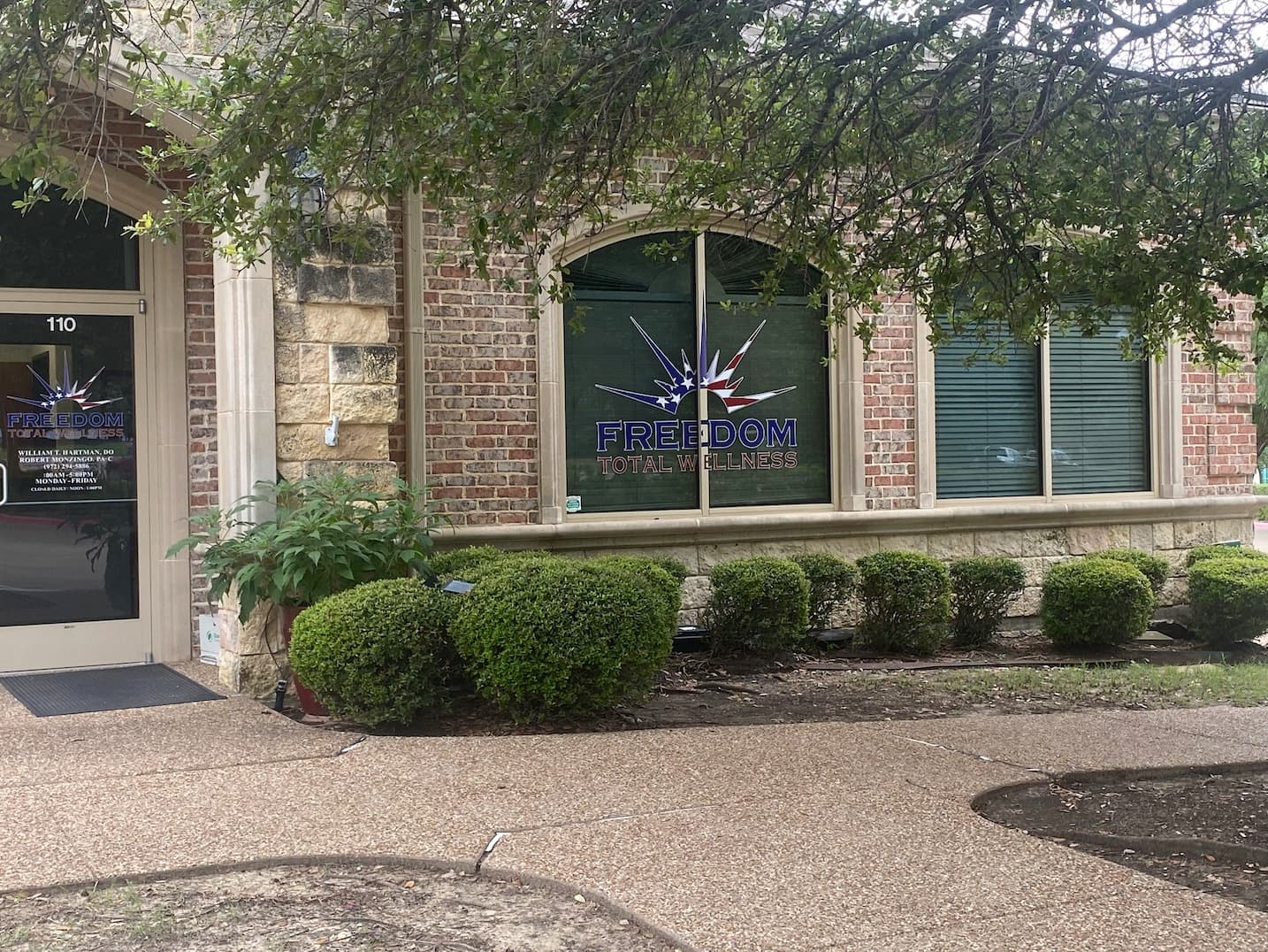 Freedom Total Wellness clinic in Frisco, TX